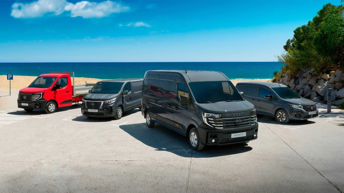Nissan Interstar Diesel sur route urbaine